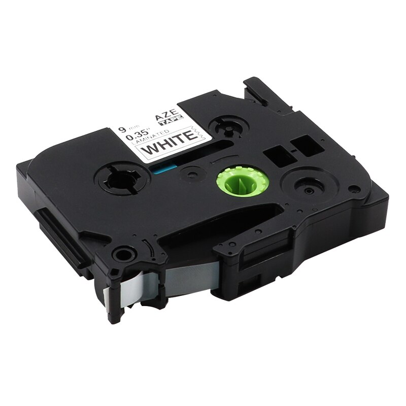 Labelife 5Pack/lot 9mm *8m TZe-221 TZ-221 TZ221 Compatible With Brother P-Touch Black on White Label Tape for Label Printer