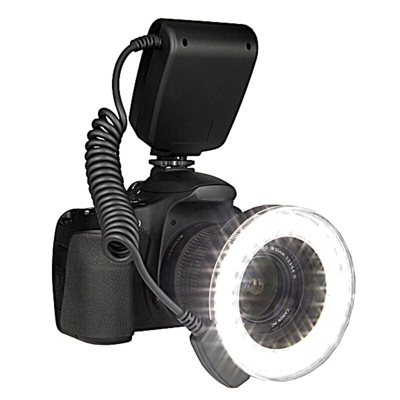 Travor RF-550E Macro 48 pcs LED Ring Flash Light For Sony A900 A850 A560 A77 A65(not HDMI)