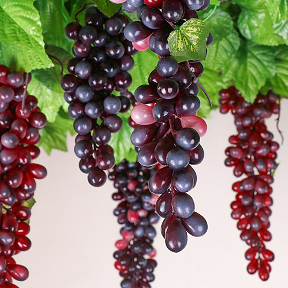 36 Grapes Per Bunch Simulation Grape Bunches Frost Grape Raisin Simulation Decorations Home Party Desktop Decoration
