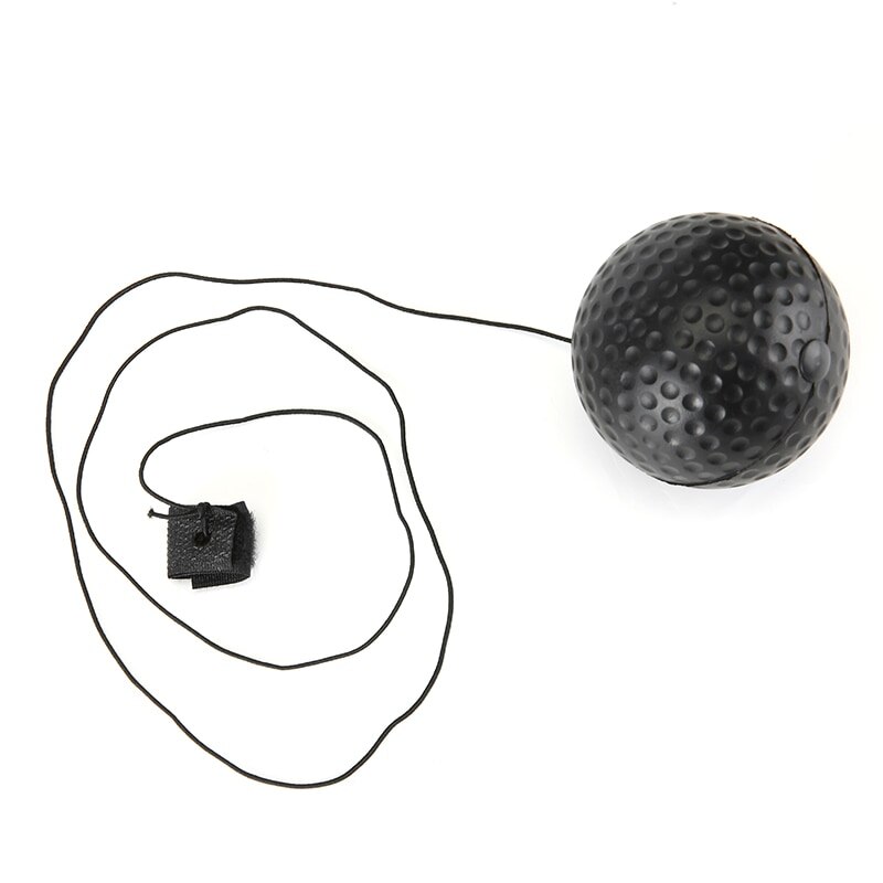 Boxing Reflex Speed Punch Exercise Fighting Ball + Headband Boxer Raising Reaction Speed Training Punch Equipment Accessories