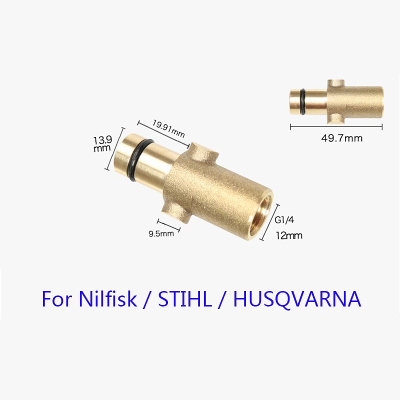 10 15 20 meter kloakafløbsrensningsslange til nilfisk / stihl / husqvarna højtryksrensere