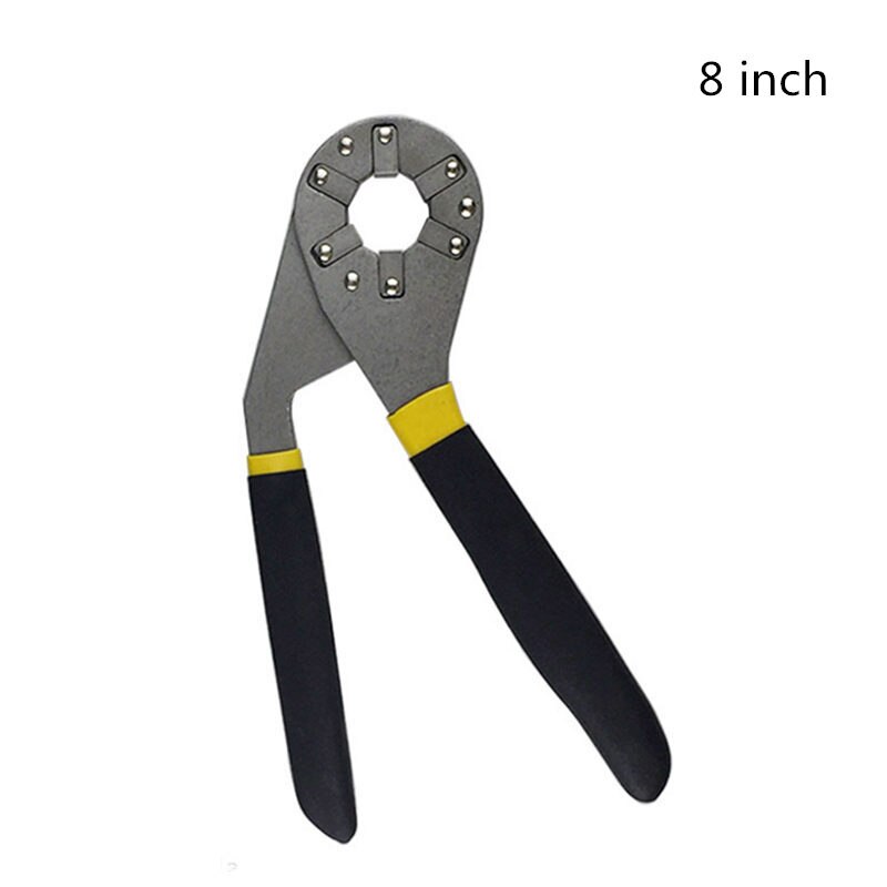1Pc Universal Wrench Multi-function Adjustable Tool 8/6 inch Open Spanner Plumber Hand Repair Tools ZJM9351: Pattern 2