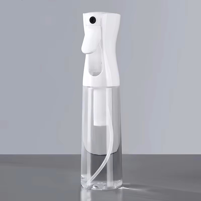 300ml garrafa de spray de alta pressão colorido claro beleza cabeleireiro pulverizador recarregável névoa spray dispensador para limpeza de plantas
