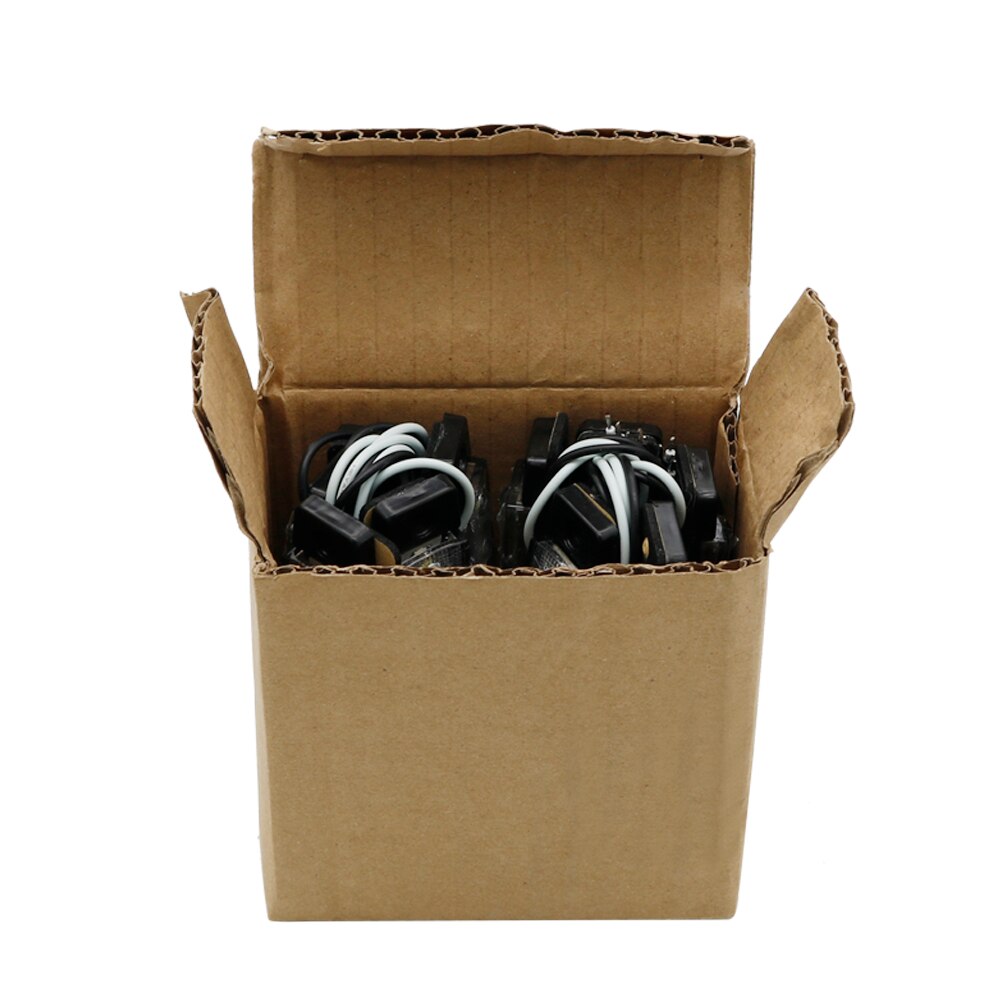 6 LED Auto Car Truck Trailer Side Marker Indicators Light Lamp 12v Super Bright Light Low Power Consumption Waterproof