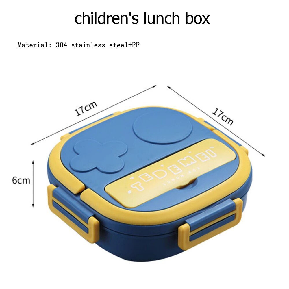 Bærbar 304 rustfrit stål termisk madkasse til børn baby barn studerende udendørs camping picnic mad container bento box