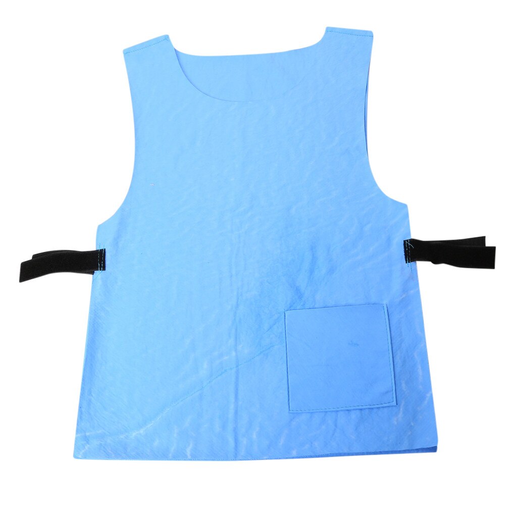 Unisex Summer Cool Zipper Ice Vest Cold Anti-heat Cooling Vest c High Temperature Protective Ice Outdoor Hiking Vest Motorcycle