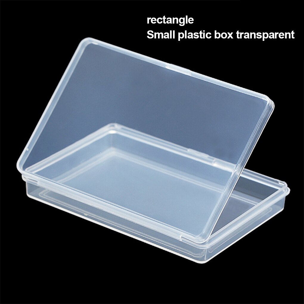 1PC Small Storage Bins Organizer Containers Transparent Classroom Organization Case DIY for Push Pins Thumbtacks for Wall Maps