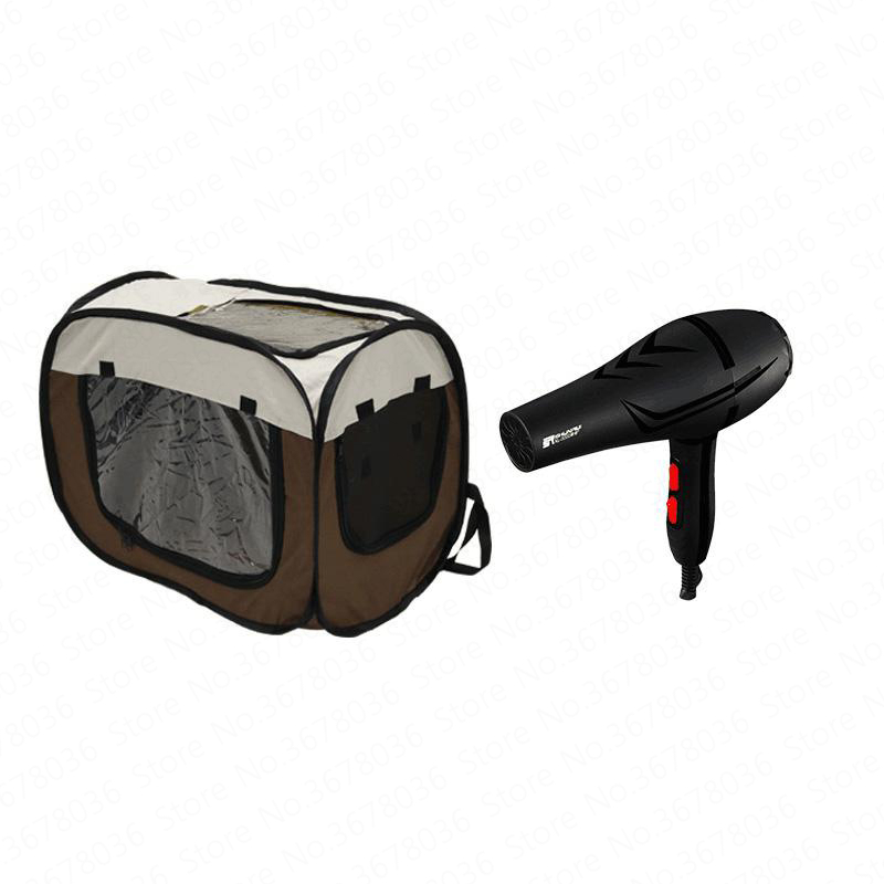 Dog Cat Drying Hair Dryer Dry Box Hair Dryer Bath Artifact Folding Pet Drying Box Cold Storage Battery for Shopping Bags
