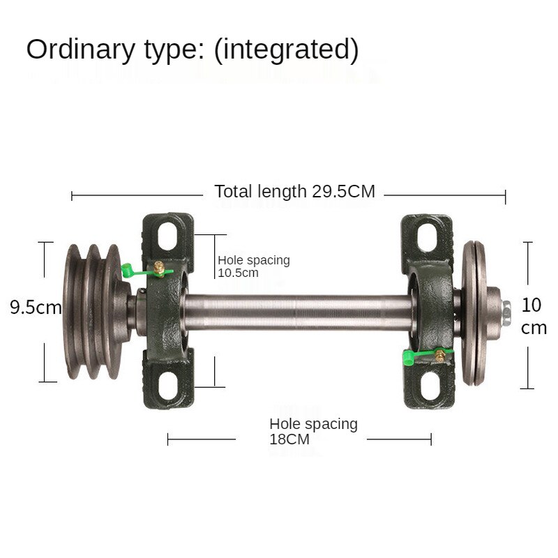 Eenvoudige Houtbewerking Tafel Zaag Spindel Shaft Assembly 205 Tafel Saw As Lagerhuis Saw As Montage Tafel Saw As