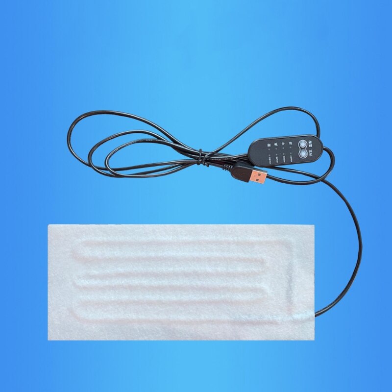 B36C USB Heating Mat 5V Heating Element Film Heater Pads for ​Camping Warmer