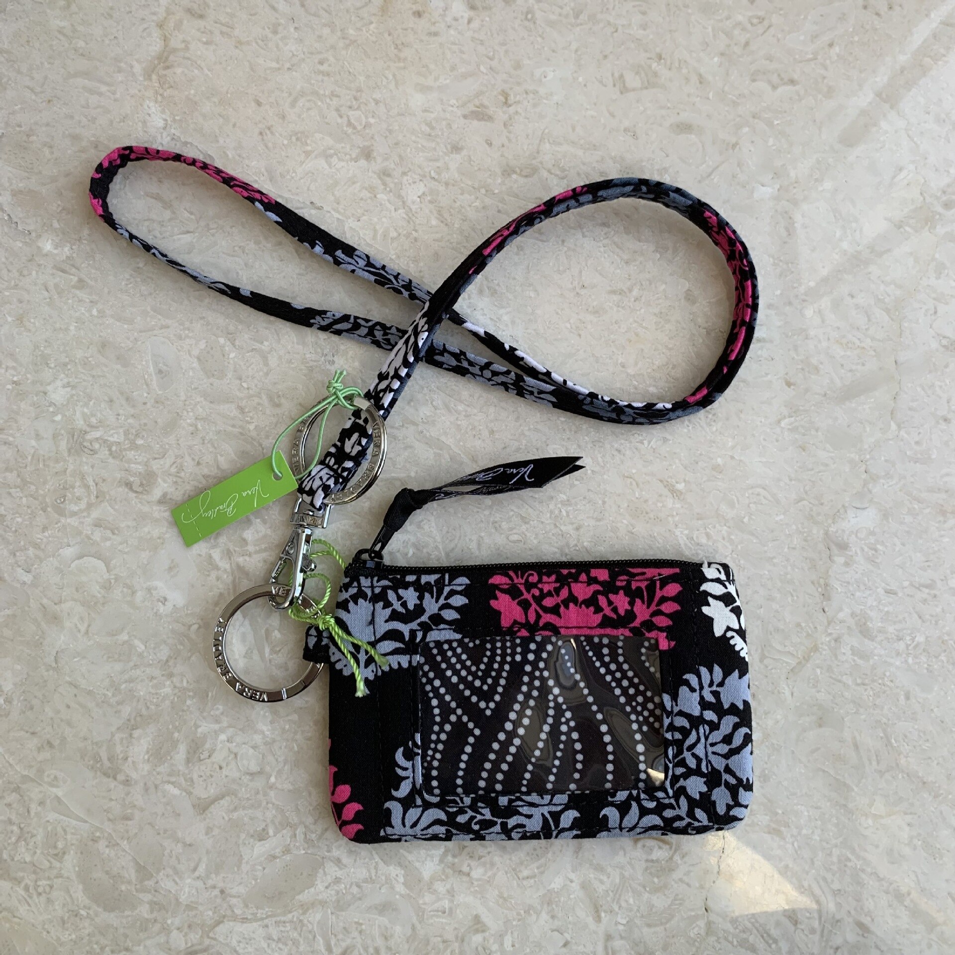 VB ID Card Holder Card Case Credit Chest Hanging Neck Strap Lanyards Keychain Pass Hang Rope Coin Purse: 8