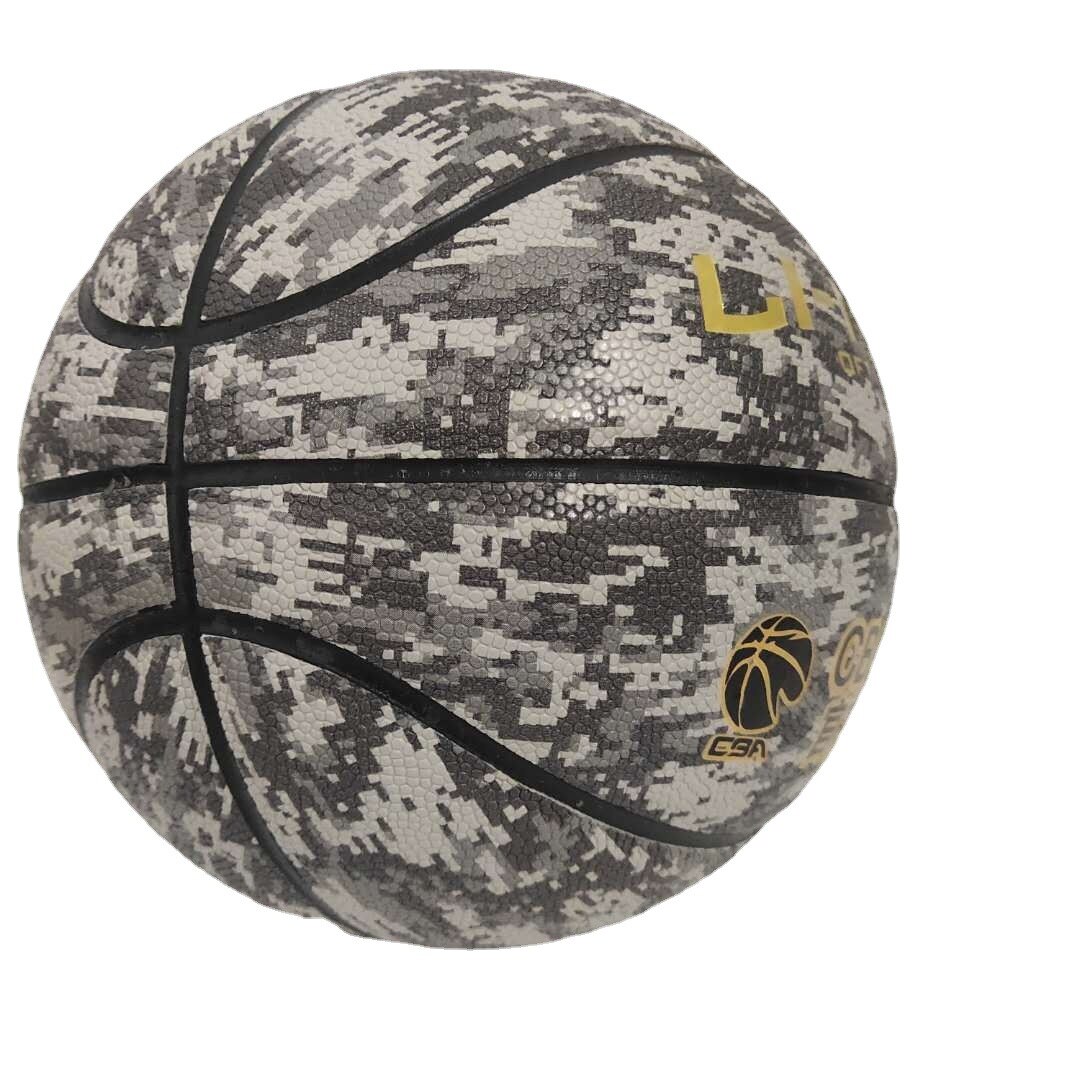 Men Basketball Ball PU Material Size 7 Outdoor Indoor Match Training Basketball