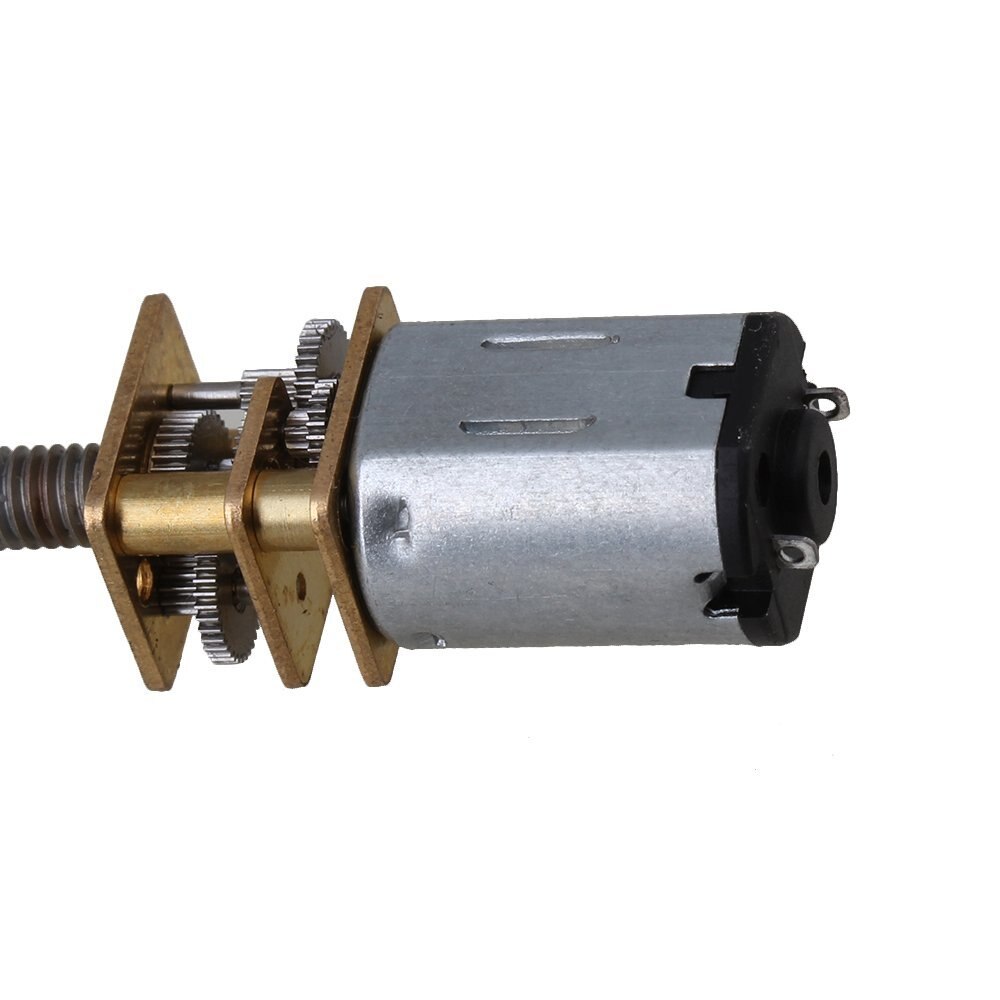 M4 * 55 thread N20 motor Gold and Silver DC 6V 1000 RPM M455-N20 Micro Metal Speed Reduction Gear Moto(6.5)
