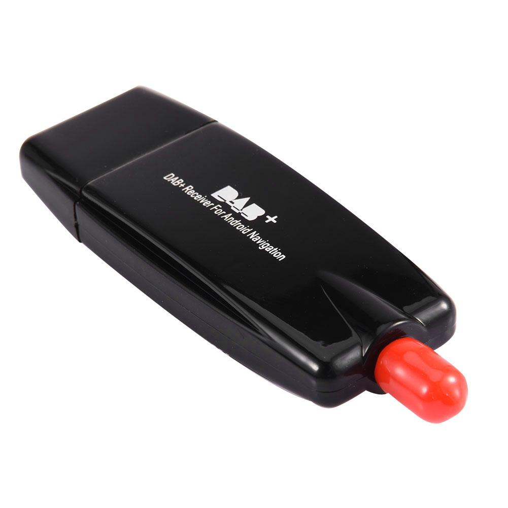 Bil dab antenne med usb adapter mottaker til android 4.4 5.1 6.0 7.1 8.0 bil spiller gjeldende til europa australia dab adapter