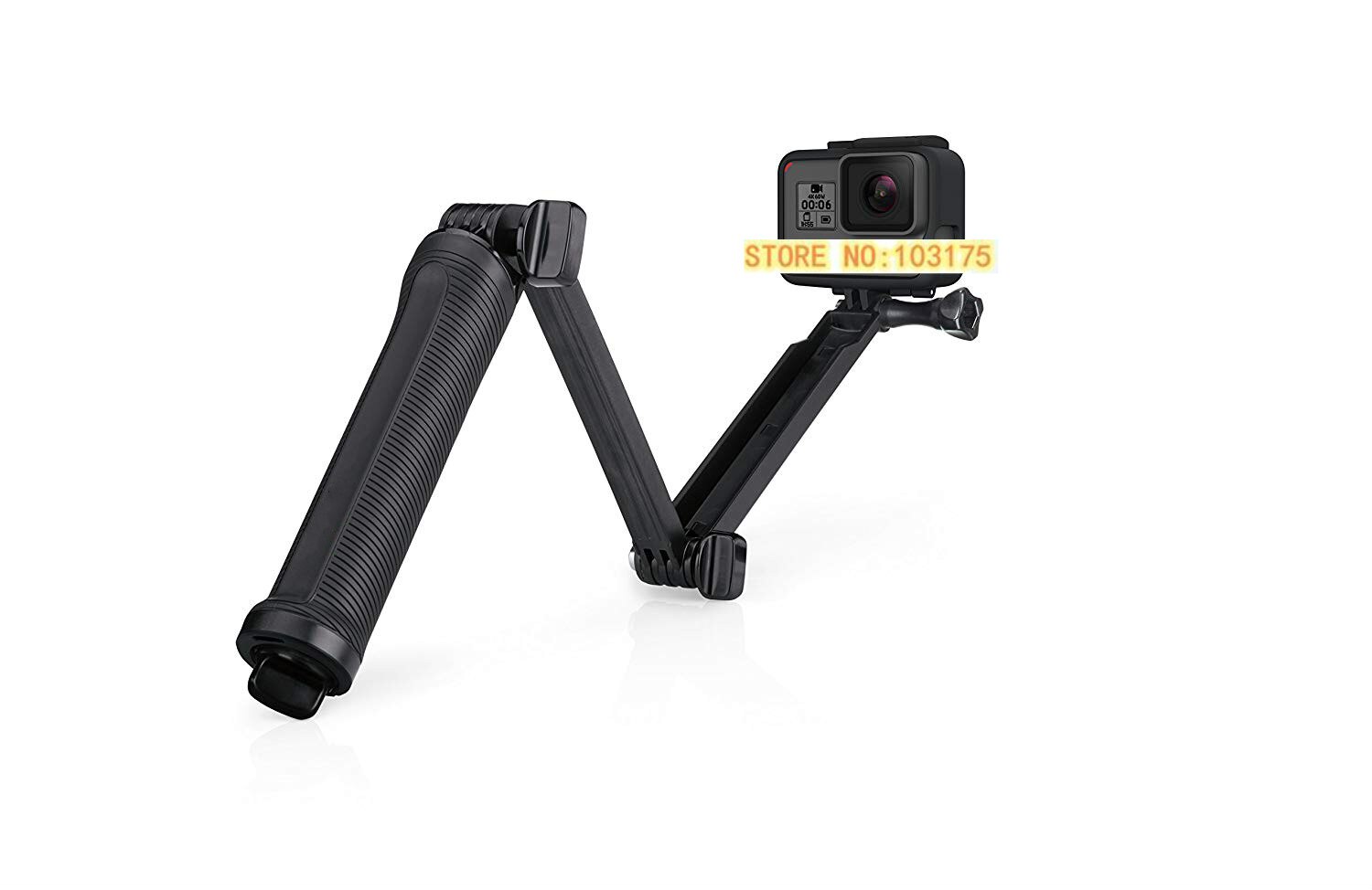 Trípode 100% Original para GoPro Hero 10, 9, 8, 7, 6, 5, 4, 3, session max, brazo de extensión de cámara, montaje ajustable, agarre impermeable