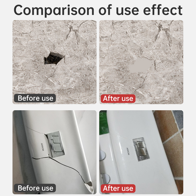 Tile Repair Glue AB Adhesive Ceramic Marble Floor Tile Toilet Washbasin Repair Glue Crack Repair Caulk Glue
