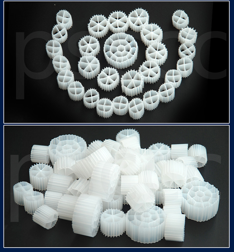 Filtro bioquímico de plástico K1 K2 K3, Material para pecera, acuario, estanque Koi