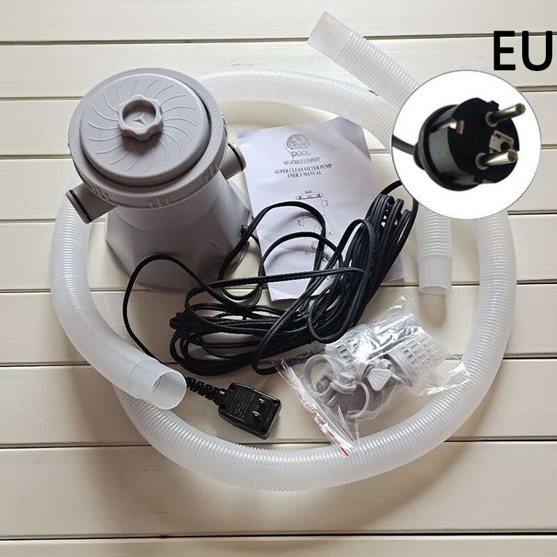 Ue/états-unis/royaume-uni piscine filtre pompe pataugeoire piscine nettoyage de l'eau outils Circulation filtre pompe pour piscine accessoires Kit: GR0042-EU