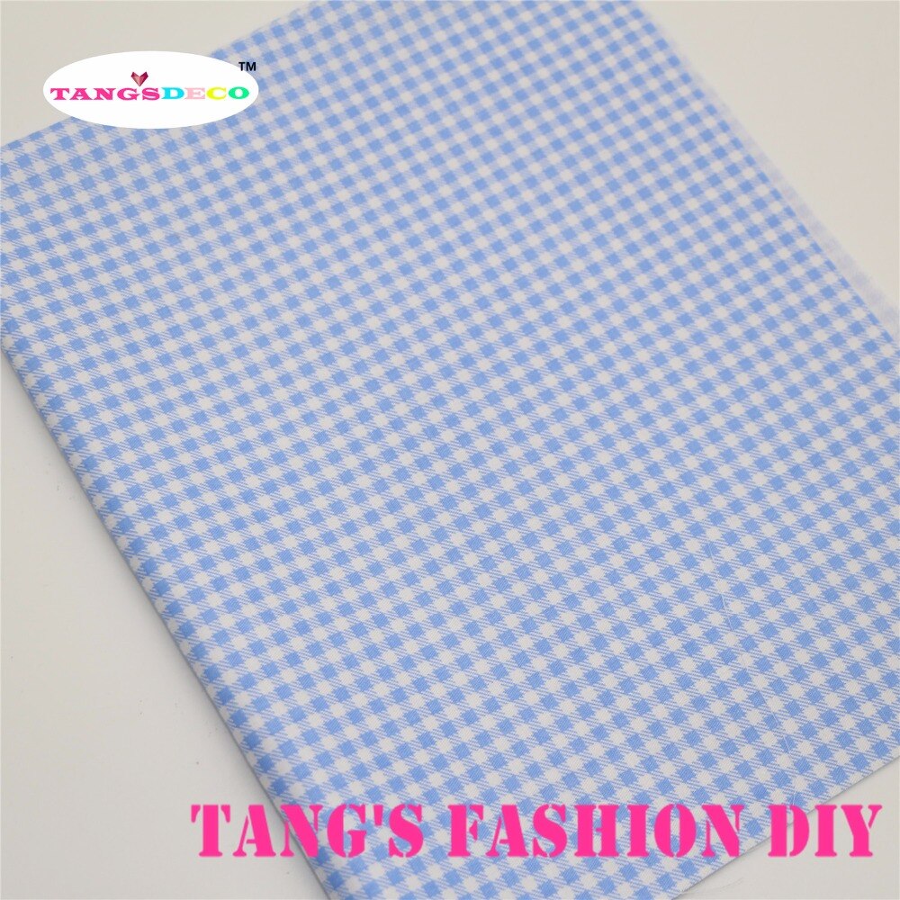 3PCS---Blue color cotton fabric 40x50cm DIY cotton fabric blue style sets