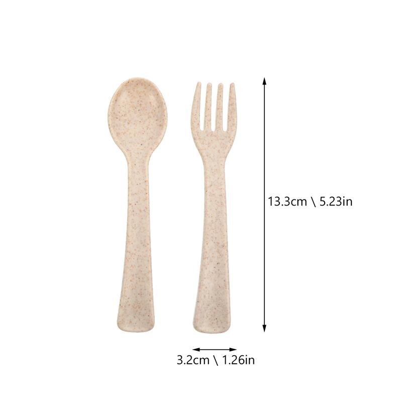 Juego De Cubiertos Con Personajes Infantiles, Tenedor, Cuchillo