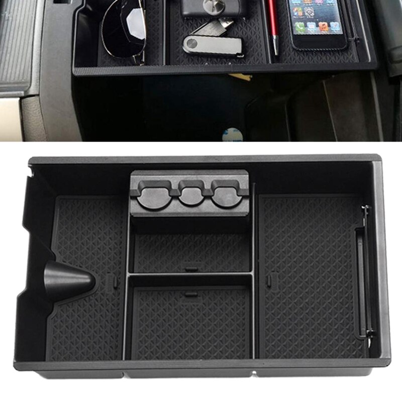 Center Console Storage Box Organizer Coin Tray for Dodge Ram 1500 2500 3500