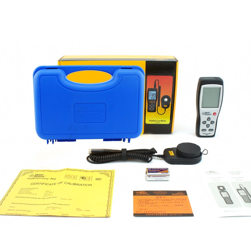 Digital Luxmeter Digital Lux meter 200,000lux High Accuracy Light Meter Photometer Illuminometer Spectrometer