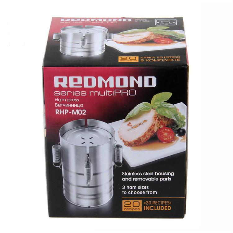 Ham Druk Vetta Rvs Vlees D11X17SM Voor Maken Vlees Tool Ronde Vorm Druk Maker Keuken Potten Sets Voor Koken