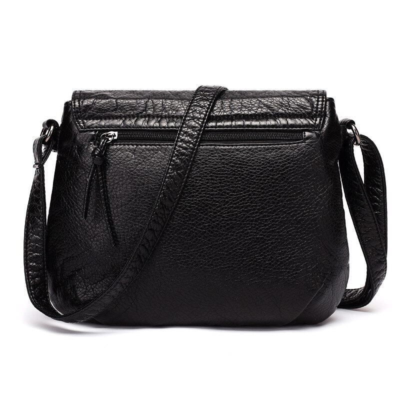 Mark Maddox Zwarte Kleine Vrouwen Messenger Bag Zachte Gewassen Pu Lederen Crossbody Bag Vrouwelijke Handtas Portemonnees Tassen Voor Vrouwen