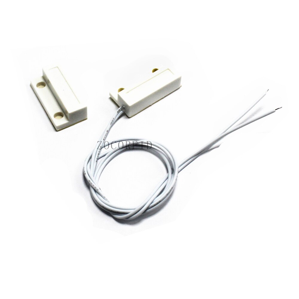 O envio gratuito de MC-38 com fio porta janela sensor detector interruptor magnético normalmente fechado para o sistema alarme segurança