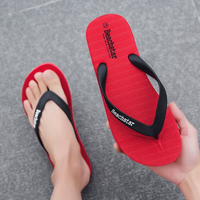 Sommer tøfler menn sko flip flops slippers mann street beach slippers casual mannlige vannsko sandalia masculina
