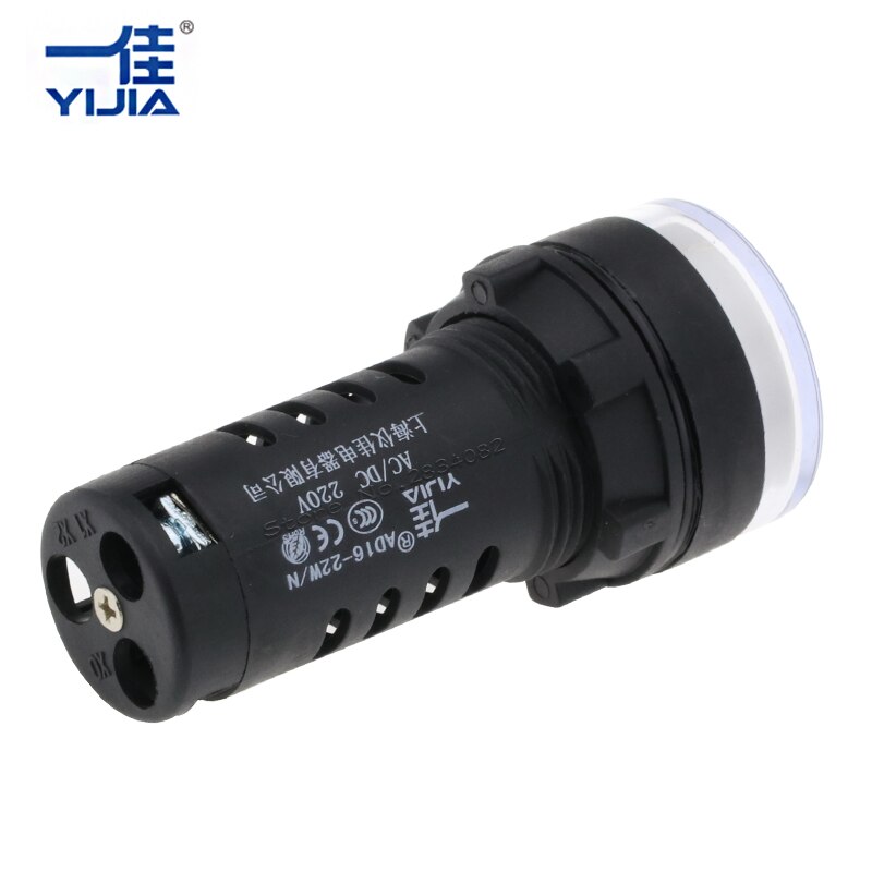 22mm mounting hole ground position indicator round lights signal lamp red green double color AD16-22W/N 12V 24V 110V 220V