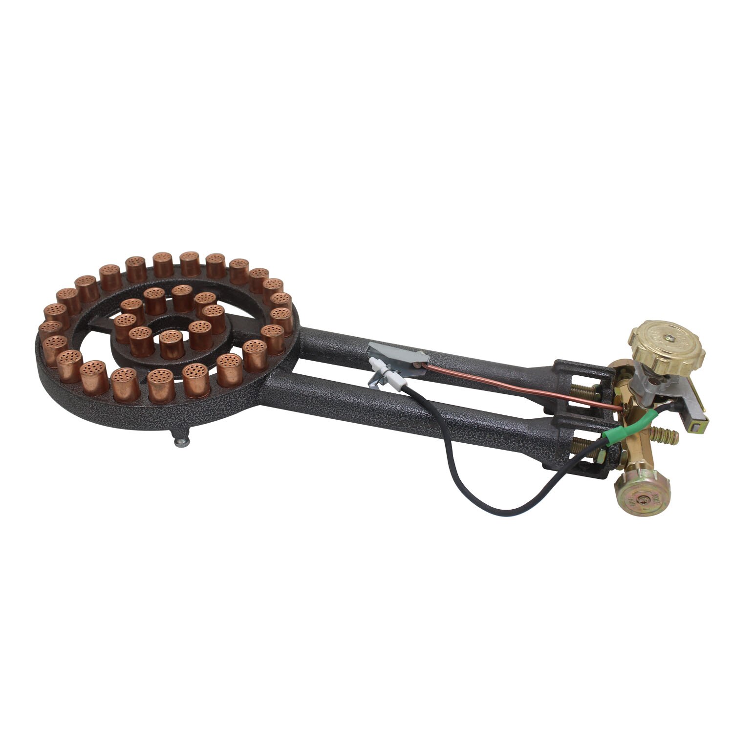 Eisen Brenner für Herde natürliche Gas verflüssigtes backofen Herde küche propan tragbare Gas Jet brenner Herde 32 See Gießen