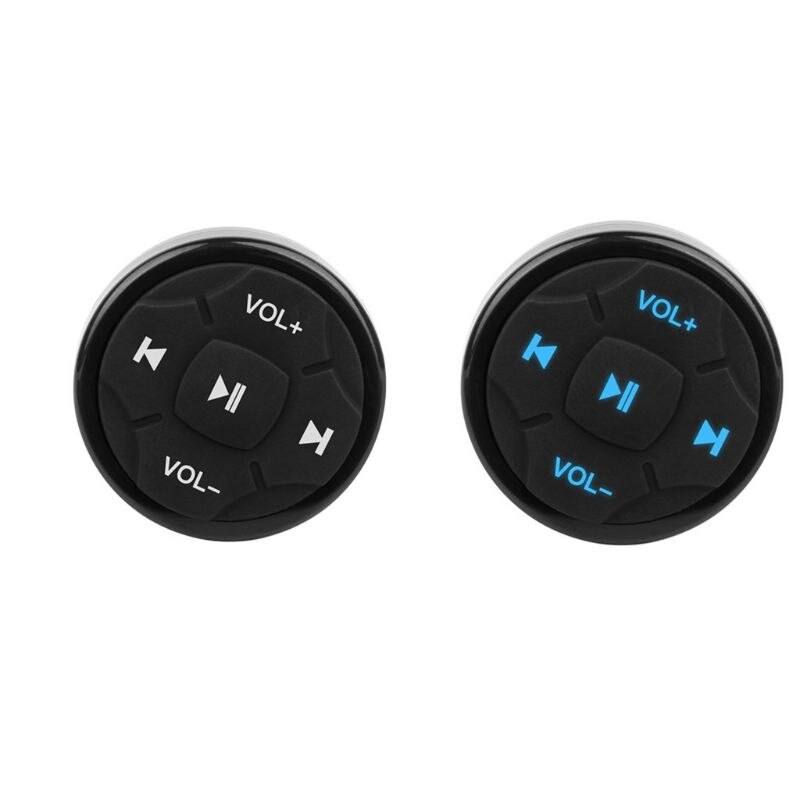 Universal Car Steering Wheel Wireless Bluetooth Remote Control Media Button