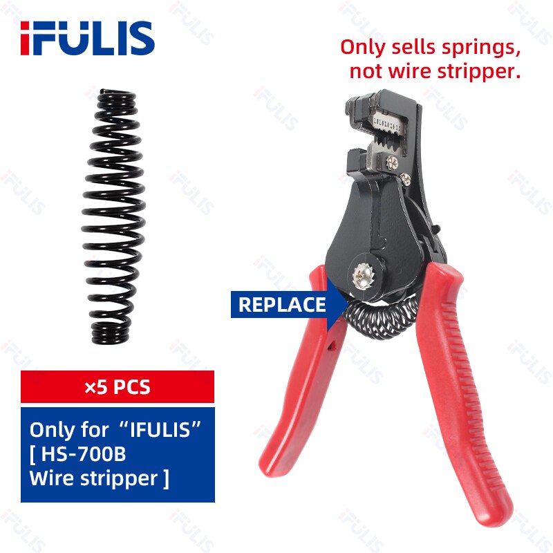 Crimping Tool Spring SN-48B 7.5Inch Pliers Sccessories HSC8 6-4 HS-D1 D2 HS-700B Repair Stripping Tool Cutting