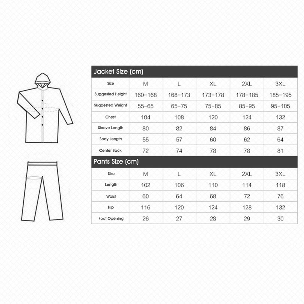 Waterproof Cycling Jacket TPU+MTB Bicycle Bike Raincoat Pants Waterproof Raincoat Suit For Men Women Outdoor Cycling