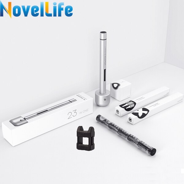 Wowstick-Mini-tournevis électrique sans fil, tournevis électrique de précision à batterie, 20 pièces, jeu de tournevis magnétique S2: Wowstick 1P Set