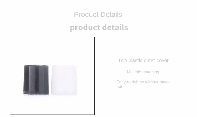 50 sztuk 1ML/2ML/3ML/5ML przezroczysta butelka szklana rolka butelka z kulką na olejku eterycznym czarne puste fiolki podróżna butelka perfum