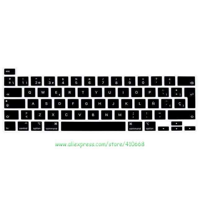 Spanien Russische Französisch EU Geben Englisch Layout Tastatur Abdeckung Haut Für Macbook Profi 13 16 zoll & A2251/ A2289 A2141 Modell: EU Spanisch