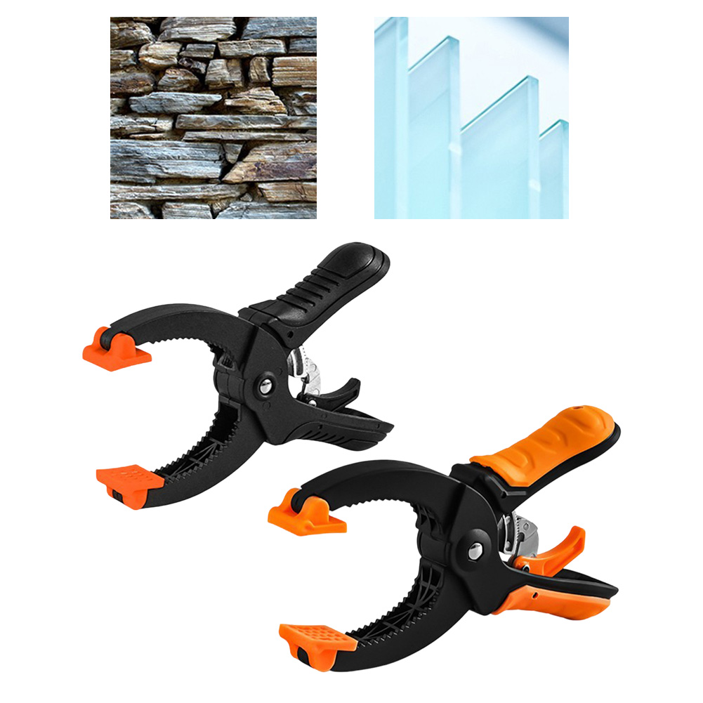 4 st/set kraftig fjäderklämma 0-50mm klämområden för träbearbetning klämmor handverktyg delar tillbehör