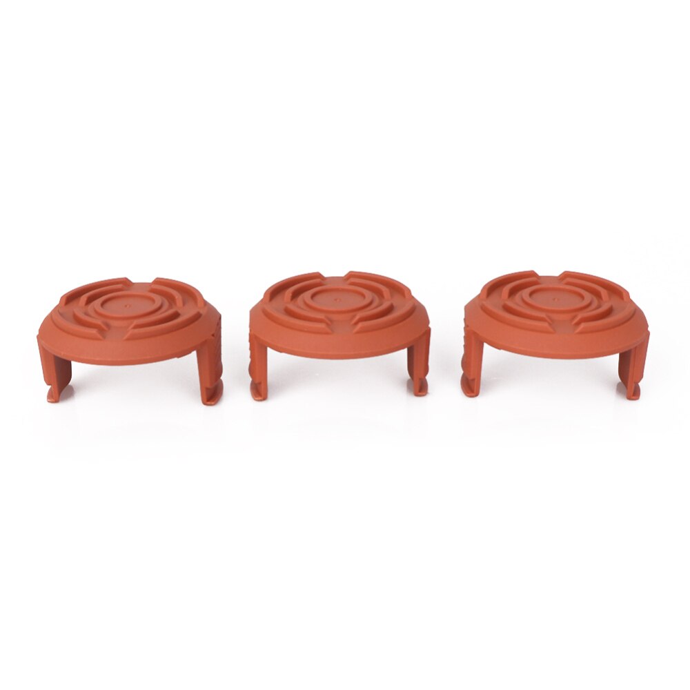 3 Pcs Trimmer Replacement Spool Cap Covers for Worx String Trimmers Suitable for Multiple WORX String Trimmer