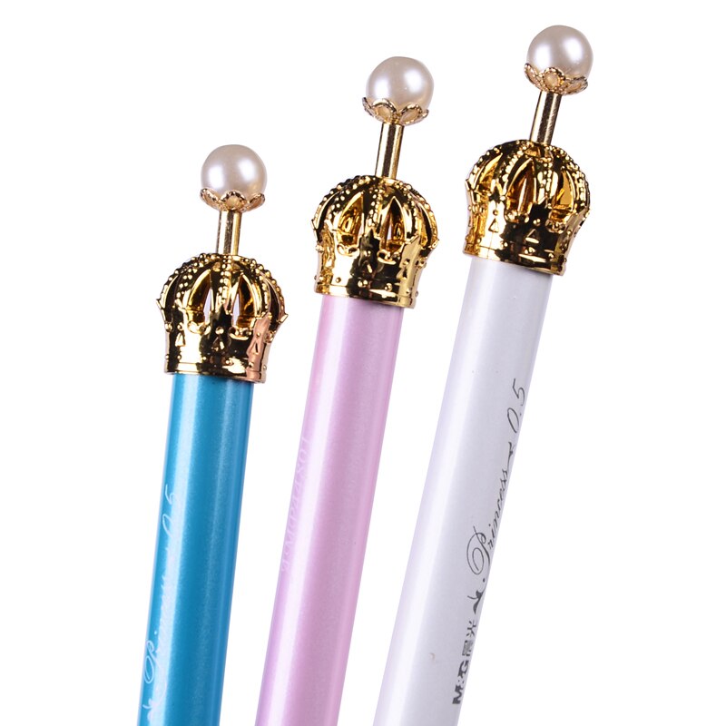 1 pcs Metallic Mechanical Pencil 0.5 Lead Korean Stationery Cute Automatic Pen School Supplies