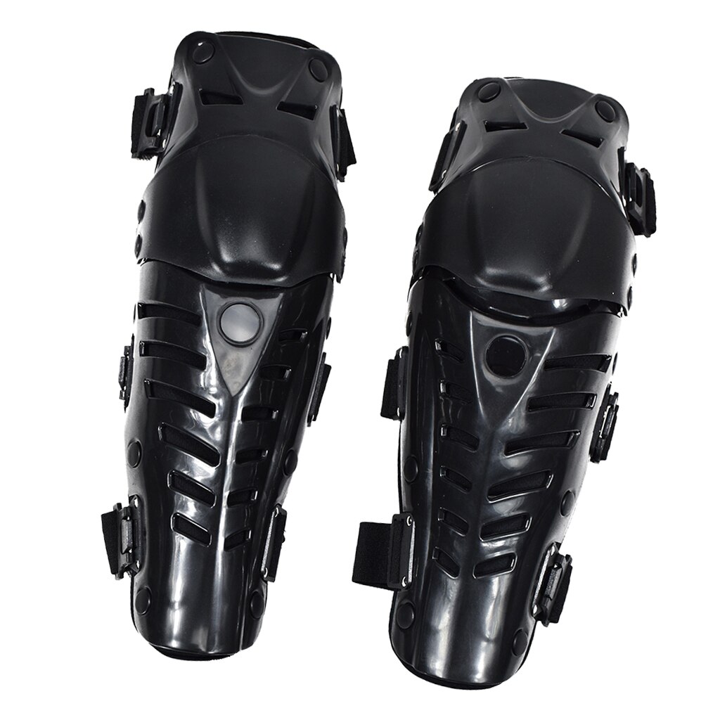 Racing Volwassen Knie/Scheenbeschermer Motorfiets Body Bescherming Armor-Zwart/One Size