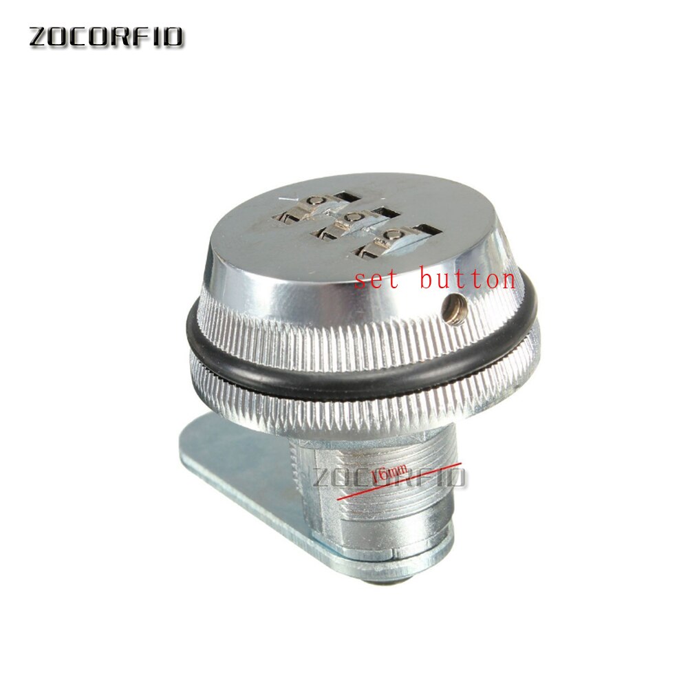 Combination Cabinet Lock Black/Silver Zinc Alloy Password Locks Security Home Automation Cam Lock For Mailbox Cabinet Door