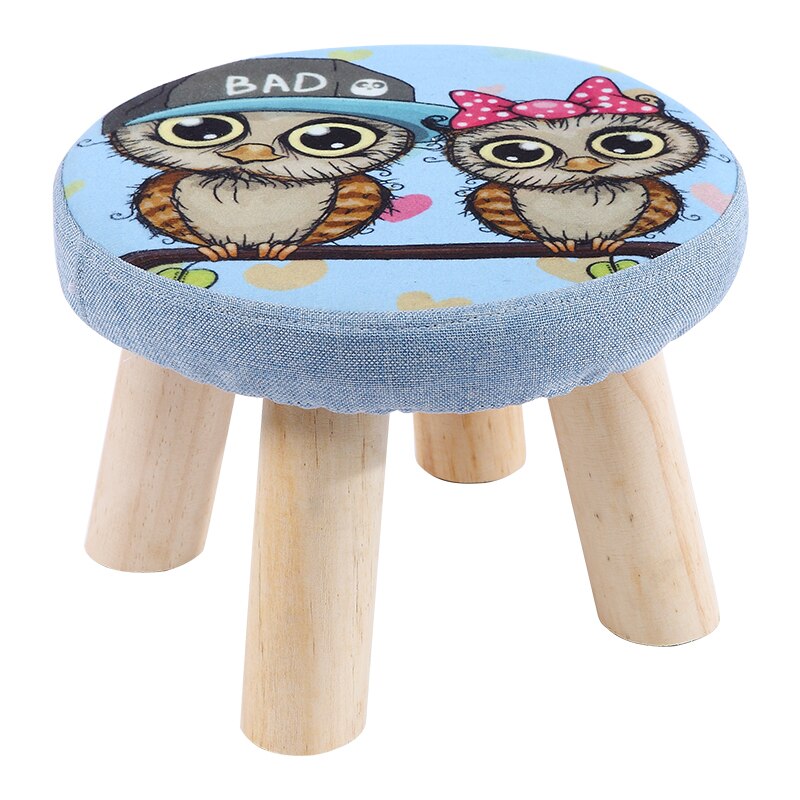 Heltre liten krakk sko skiftekrakk liten rund krakk stue sofa krakk lav krakk benk stol