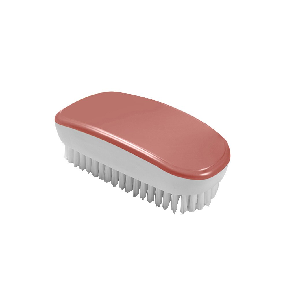 4 Colors Shoe Brush Cleaner Washing Tool Wash Brush Shoe Scrubber Cleaning Cleaner Multi-functional Laundry Brush: RD