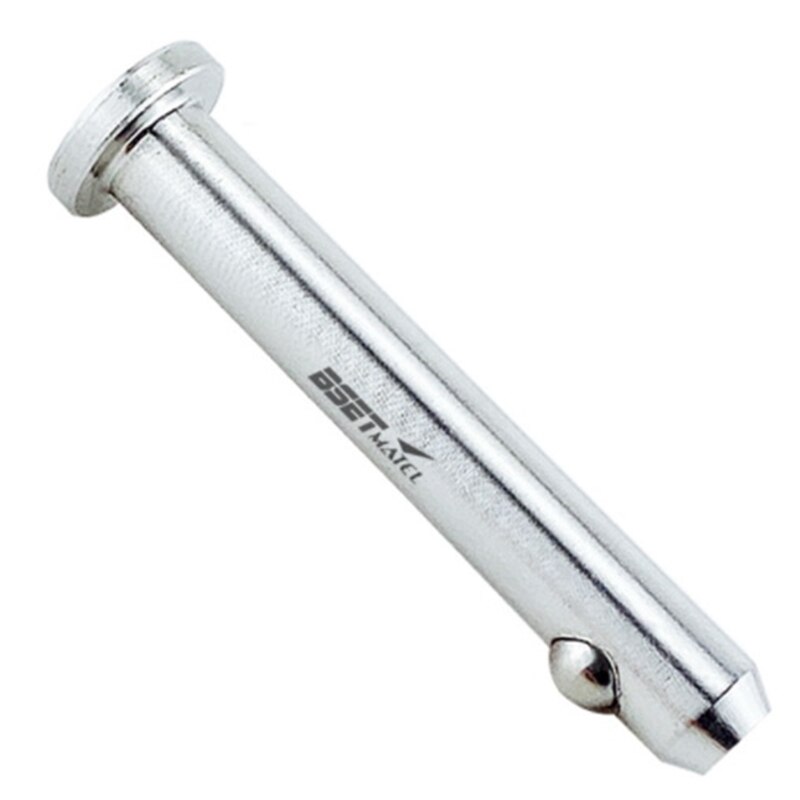 BSET MATEL 2PCS 5mm Positioning Pin Steel Dowel Pin Flat Head Cylindrical Pins for Farm Lawn Garden Ball Pin Retainer