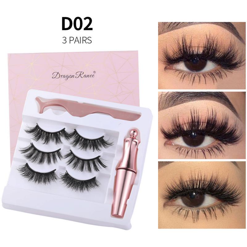 8D Quantum magnetisch Falsche Wimpern wiederverwendbar/Wimpern Curler einstellen Natürliche Starke Lange Wimpern Handgemachte machen-hoch Erweiterte Werkzeug TSLM1: 17