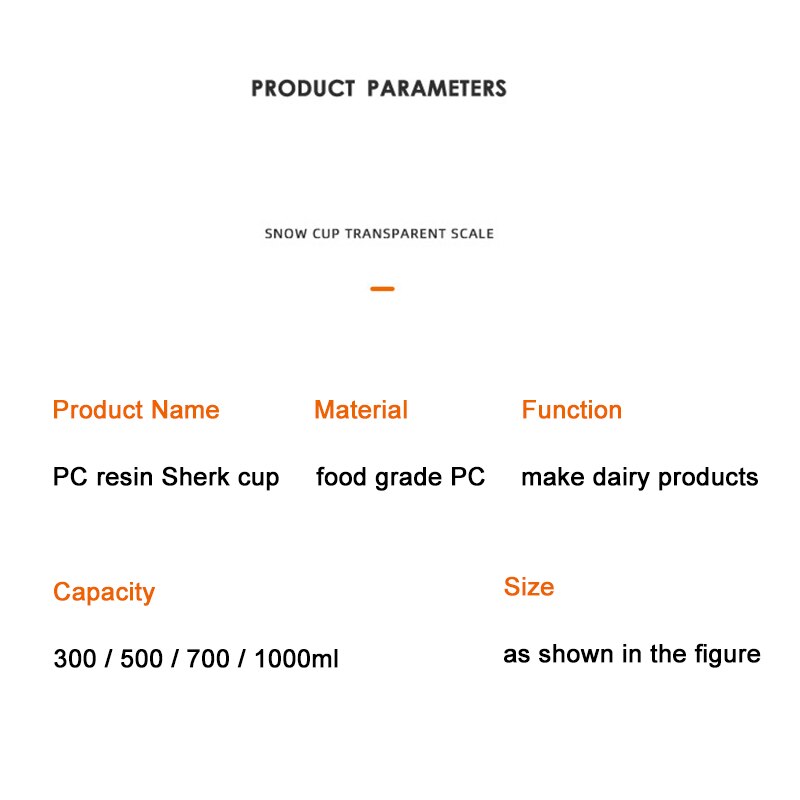 Acrylic Tea Shaker Cocktail Juice Shaker Bottle Bar Supplies