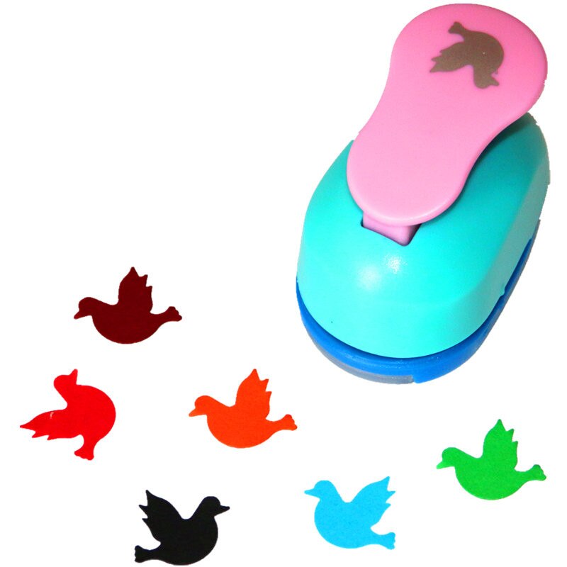 freeship25mm star punches for eva paper punch craft perfurador cutter scrapbooking paper punch for kids furador diy puncher R339: Sky Blue