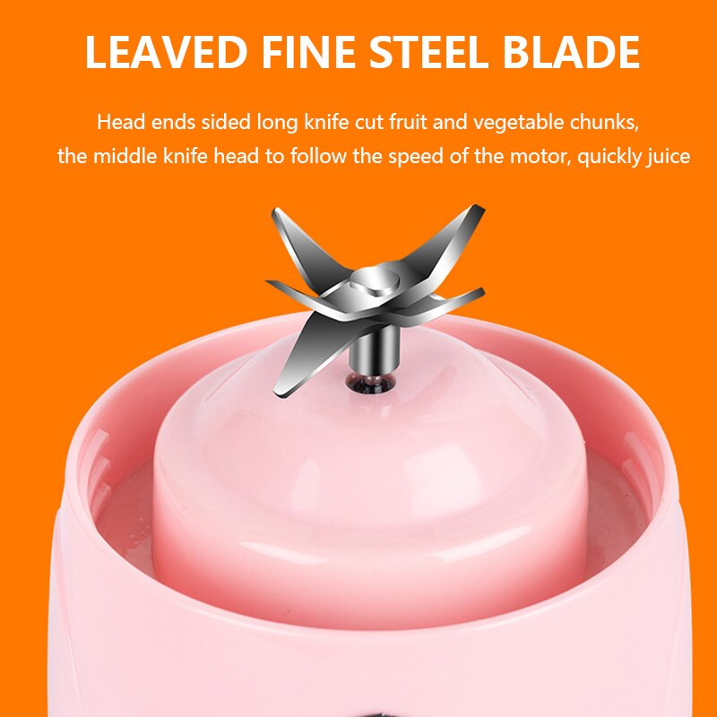 Portable blender usb mixer electric juicer machine smoothie blender mini food processor personal blender Xiomi juice blenders